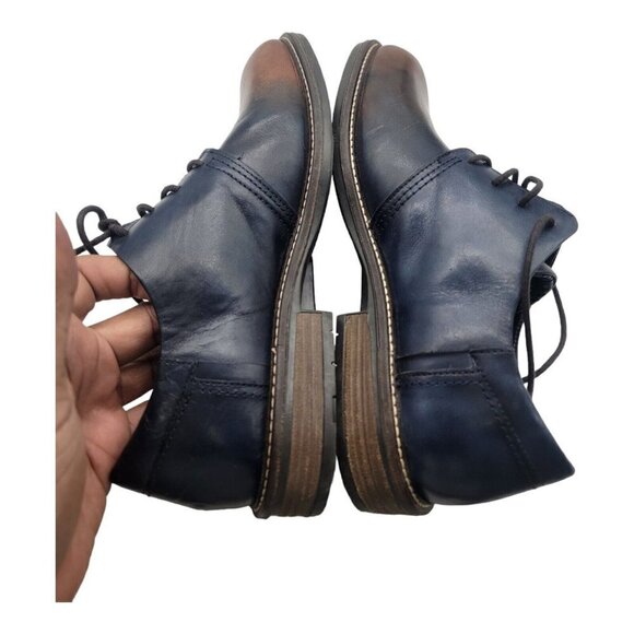 NAOT Shoes Men Size 41 Chief Ink  Oxford Two Tone Fade Leather Made in Israel main image 4